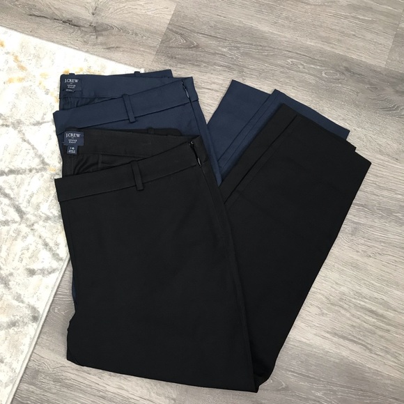 J. Crew Factory Pants - J. Crew Lot of 2 Women Winnie Ankle Pants Size 16